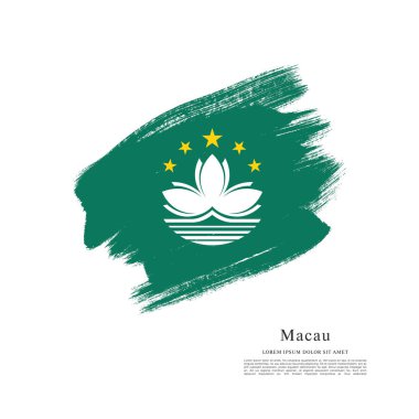 doku ile Makao bayrağı 