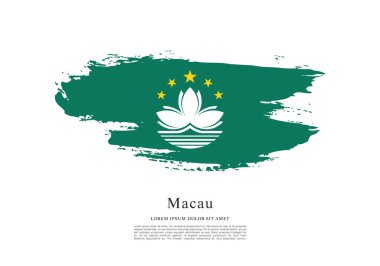 doku ile Makao bayrağı 