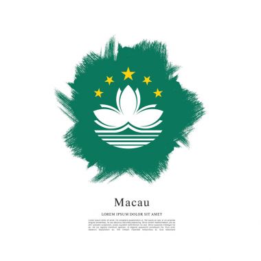 doku ile Makao bayrağı 