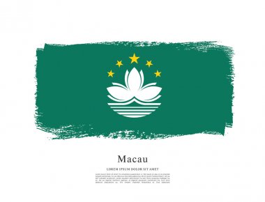 doku ile Makao bayrağı 