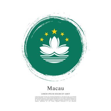 doku ile Makao bayrağı 