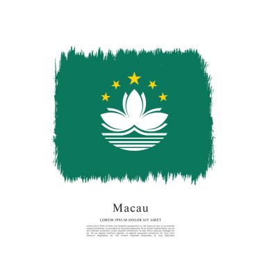 doku ile Makao bayrağı 