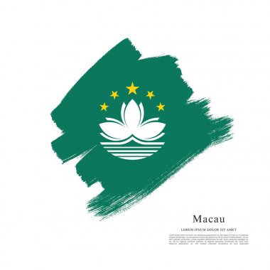 doku ile Makao bayrağı 