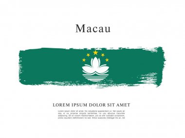 doku ile Makao bayrağı 