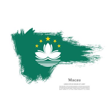 doku ile Makao bayrağı 