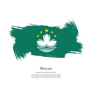 doku ile Makao bayrağı 