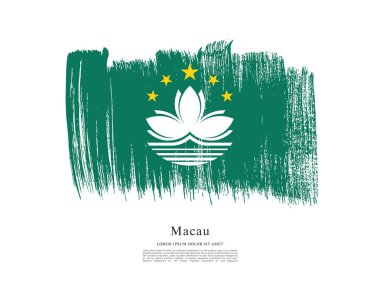 doku ile Makao bayrağı 