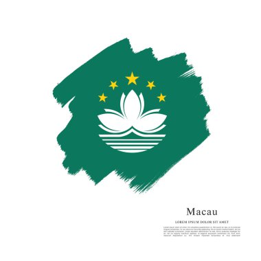 doku ile Makao bayrağı 