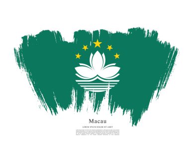 doku ile Makao bayrağı 