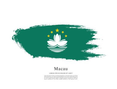 doku ile Makao bayrağı 