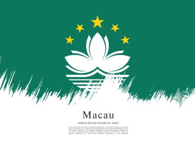 doku ile Makao bayrağı 