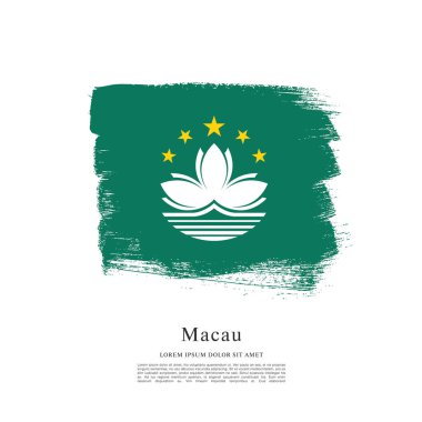 doku ile Makao bayrağı 