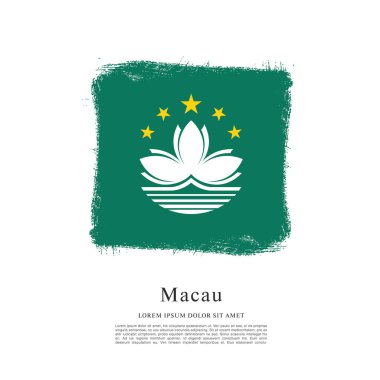 doku ile Makao bayrağı 