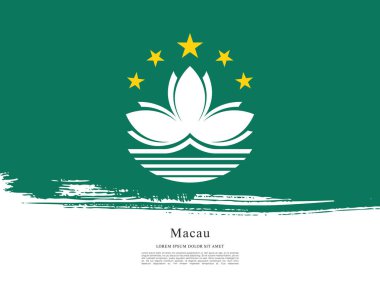 doku ile Makao bayrağı 