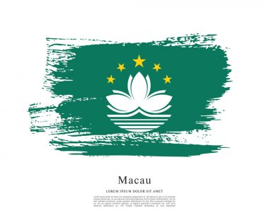 doku ile Makao bayrağı 