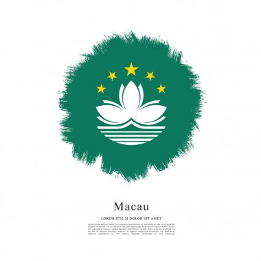 doku ile Makao bayrağı 