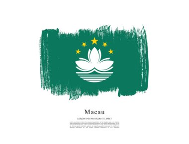 doku ile Makao bayrağı 