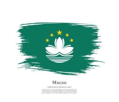 doku ile Makao bayrağı 