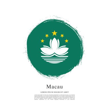 doku ile Makao bayrağı 