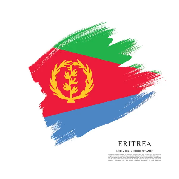 Υφή με τη σημαία της Ερυθραίας — Διανυσματικό Αρχείο