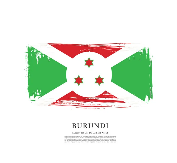 Texture with flag of Burundi — Stock Vector