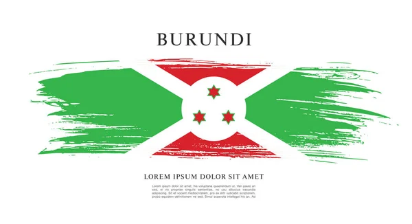 Texture with flag of Burundi — Stock Vector