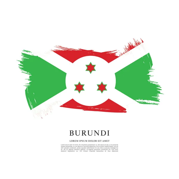 Texture with flag of Burundi — Stock Vector