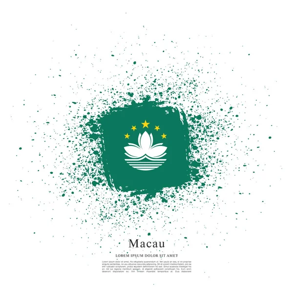 doku ile Makao bayrağı 