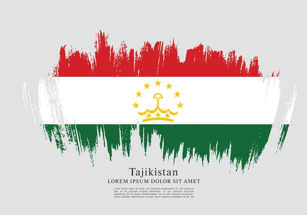 Bandera Nacional de Tayikistán — Archivo Imágenes Vectoriales