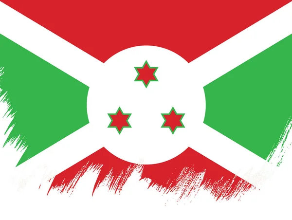 Textura con bandera de Burundi — Archivo Imágenes Vectoriales