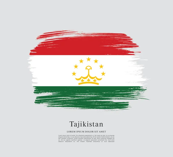 Bandera Nacional de Tayikistán — Archivo Imágenes Vectoriales