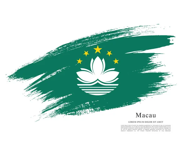 doku ile Makao bayrağı 