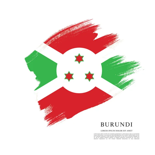 Texture avec drapeau du Burundi — Image vectorielle