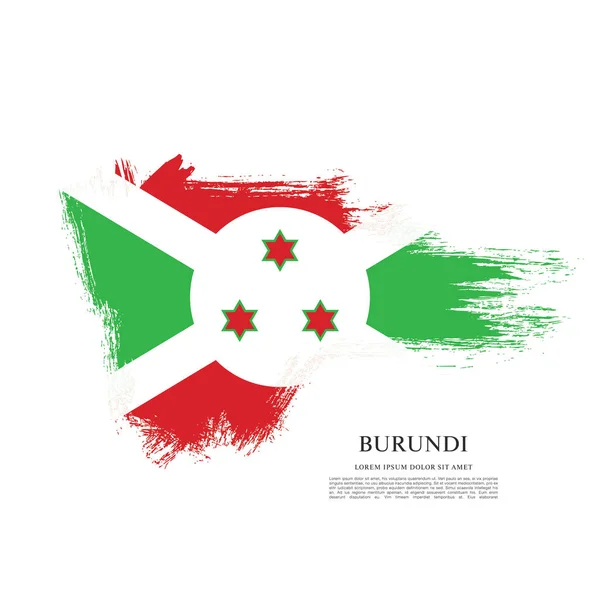 Texture with flag of Burundi — Stock Vector