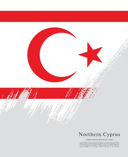 Flag of Northern Cyprus — Stock Vector