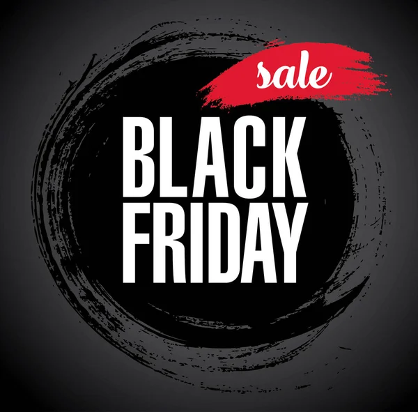 Black Friday Banner de venta — Vector de stock