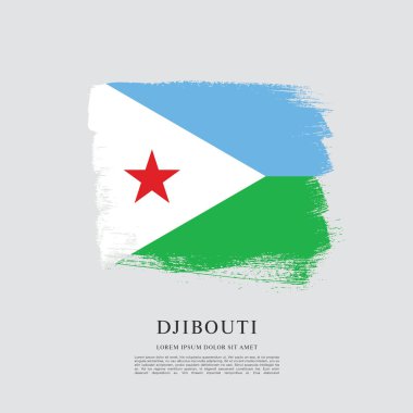 Cibuti poster bayrağı