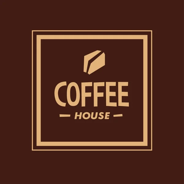 Logotyp przerwa na kawę — Wektor stockowy