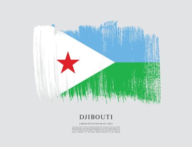 Cibuti poster bayrağı