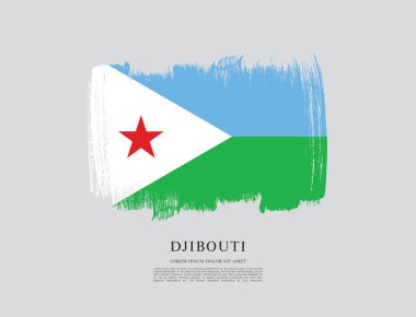 Cibuti poster bayrağı