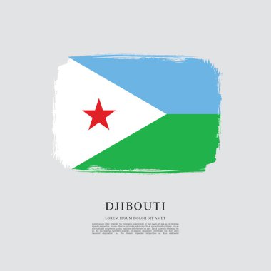 Cibuti poster bayrağı
