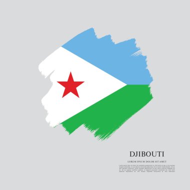 Cibuti poster bayrağı