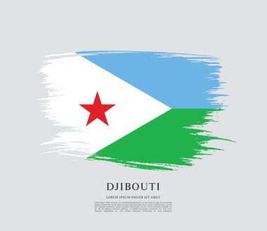 Cibuti poster bayrağı