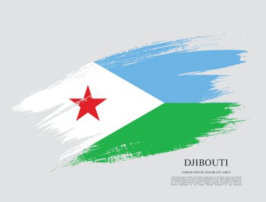 Cibuti poster bayrağı