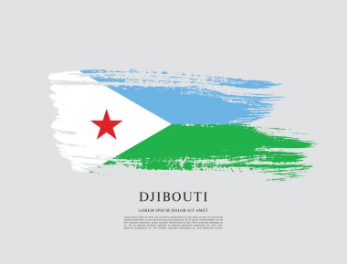 Cibuti poster bayrağı