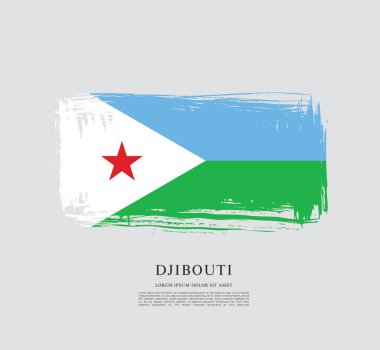 Cibuti poster bayrağı