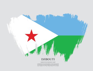 Cibuti poster bayrağı