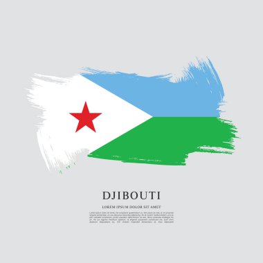 Cibuti poster bayrağı
