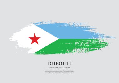 Cibuti poster bayrağı