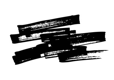 siyah fırça darbesi